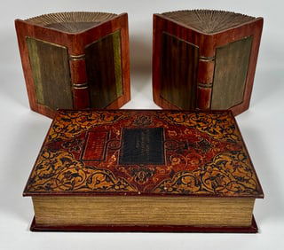 CONTEMPORARY BOOK ENDS - STORAGE