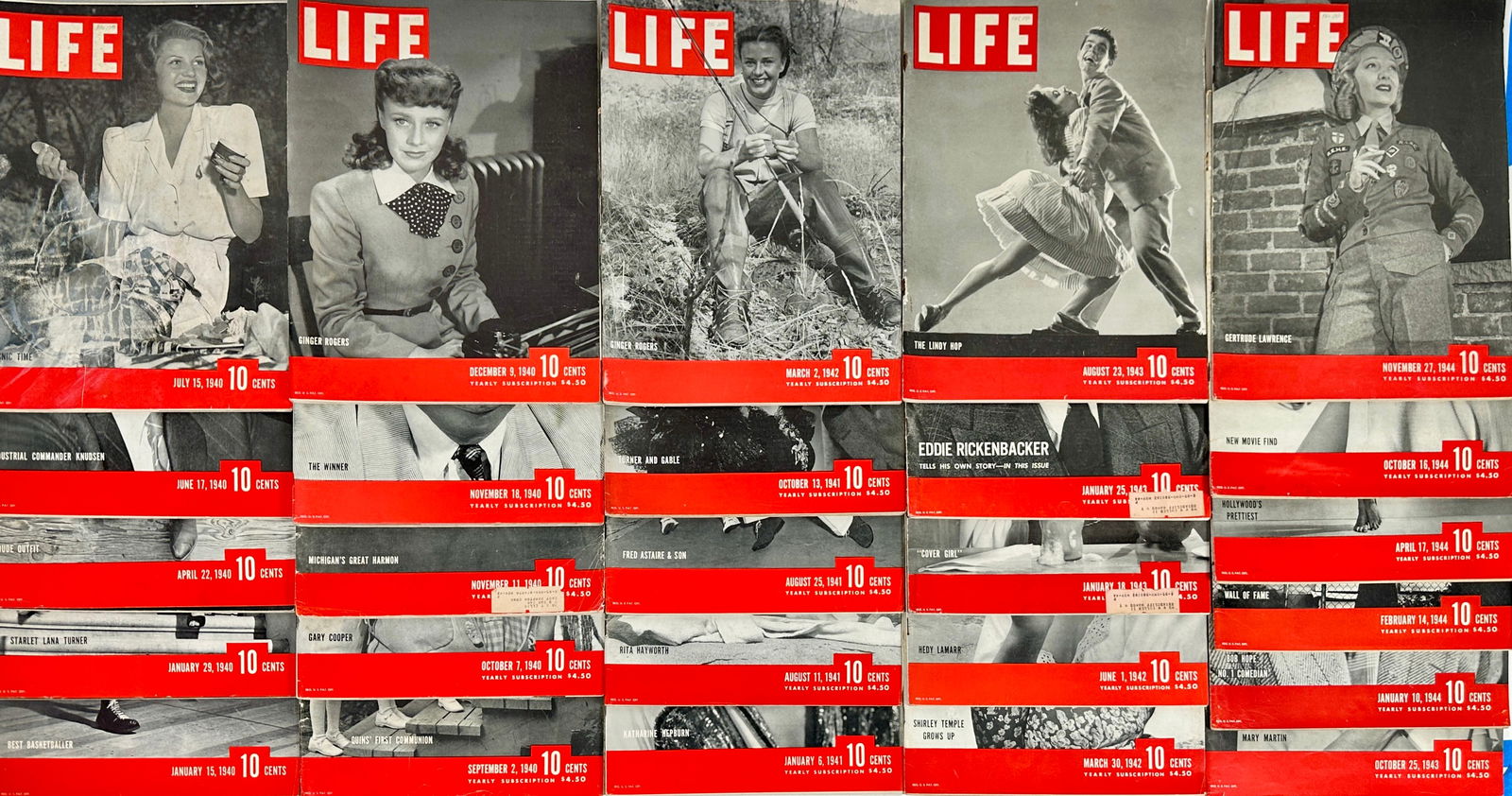 LIFE MAGAZINE COLLECTION (1 of 5)
