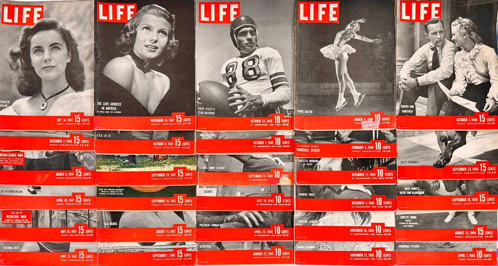 LIFE MAGAZINE COLLECTION (1 of 5)