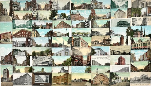POSTCARD COLLECTION - FIRE RELATED