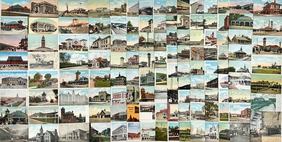 POSTCARD COLLECTION - RAILROAD
