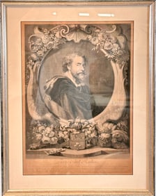 ORIGINAL ENGRAVING - PIERRE PETER PAUL RUBENS