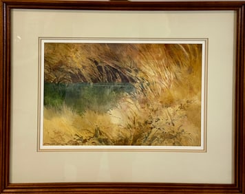 NANCY TAYLOR STONINGTON WATERCOLOR PAINTING