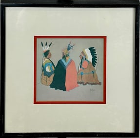 TSO TOKE NATIVE AMERICAN INDIAN PRINT