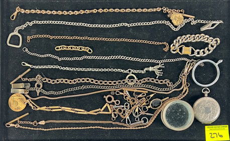 POCKETWATCH CHAINS AND FOBS