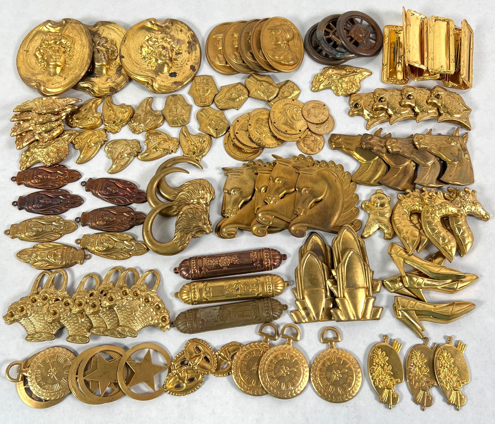 COLLECTION OF BRASS STAMPINGS (1 of 1)