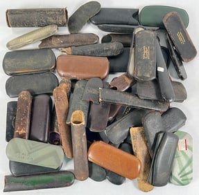 ANTIQUE TO VINTAGE EYEGLASS CASES
