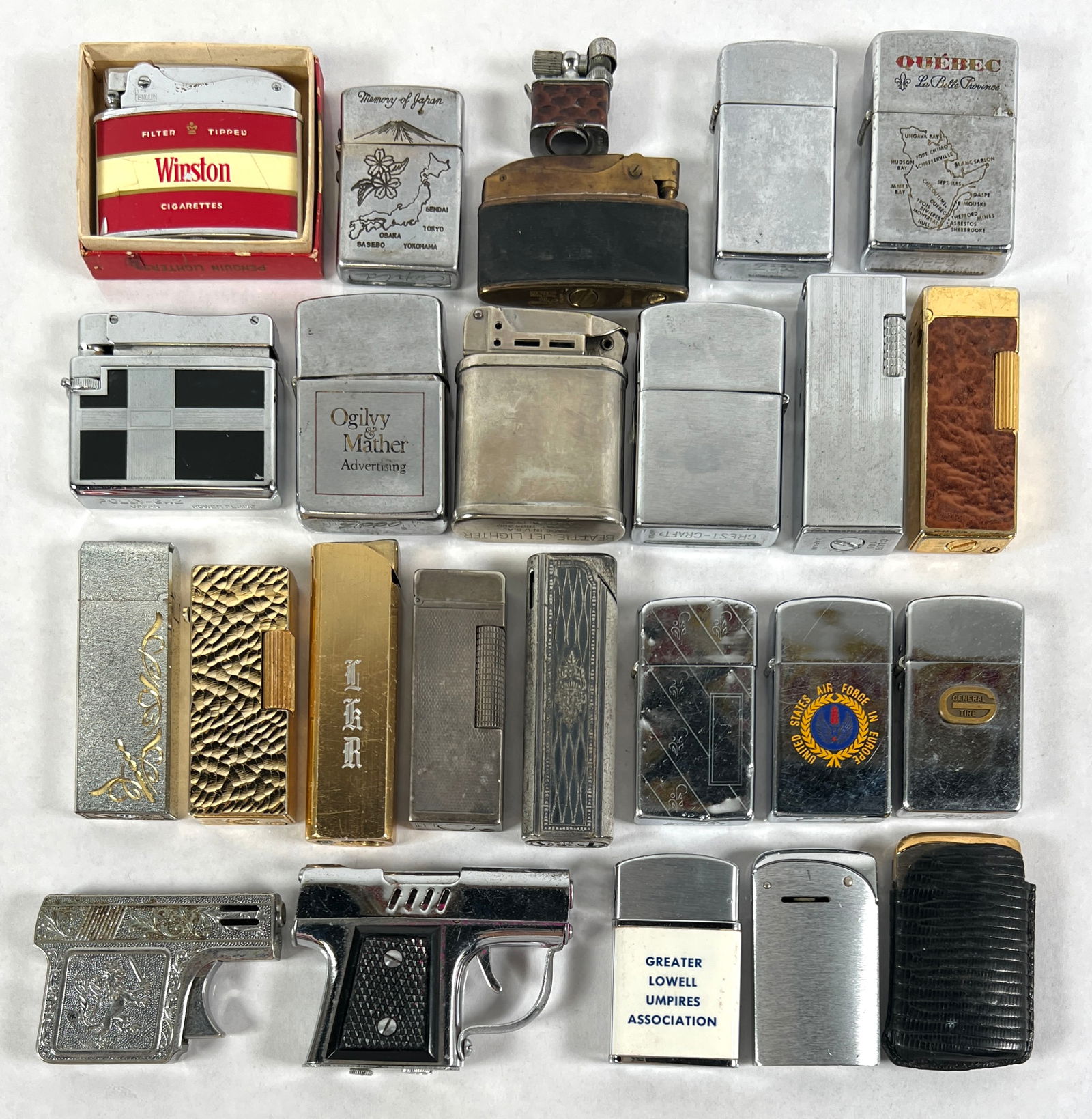 COLLECTION OF CIGARETTE LIGHTERS (1 of 1)