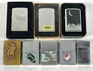 COLLECTION OF ZIPPO LIGHTERS
