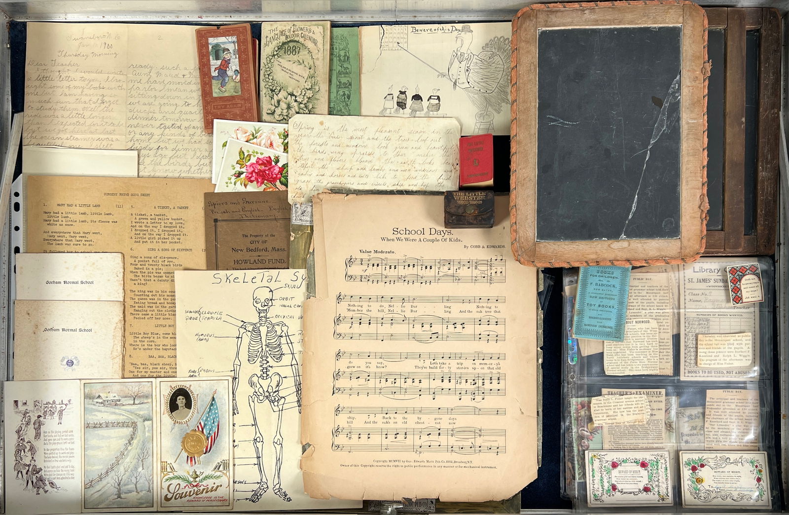 OLD SCHOOL HOUSE MEMORABILIA (1 of 2)