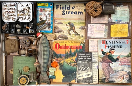 VINTAGE FISHING MEMORABILIA