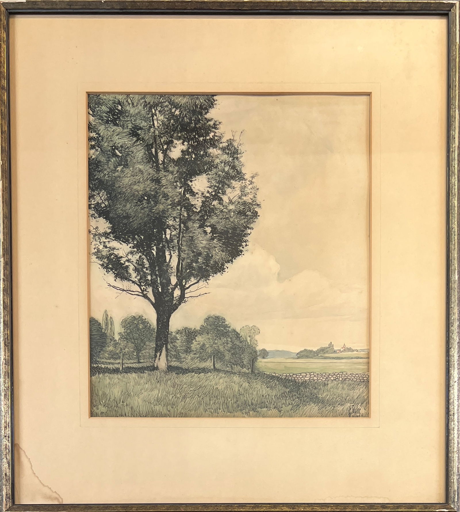 E. TAYLOR - THE STONE WALL (1 of 3)