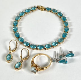 ESTATE GOLD JEWELRY COLLECTION