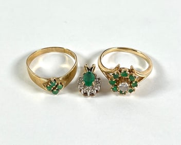 14K GOLD ESTATE JEWELRY COLLECTION