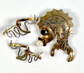 GOLD ACCENTED STERLING SILVER JEWELRY