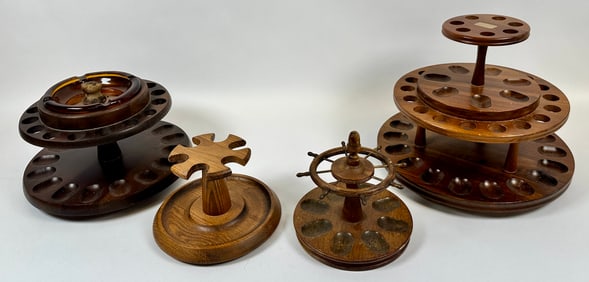 SMOKER'S STAND - TOBACCO PIPE STANDS