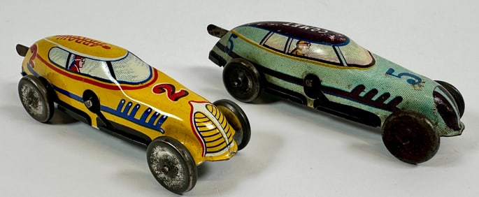 MARX TOYS ARROW AND COMET RACERS
