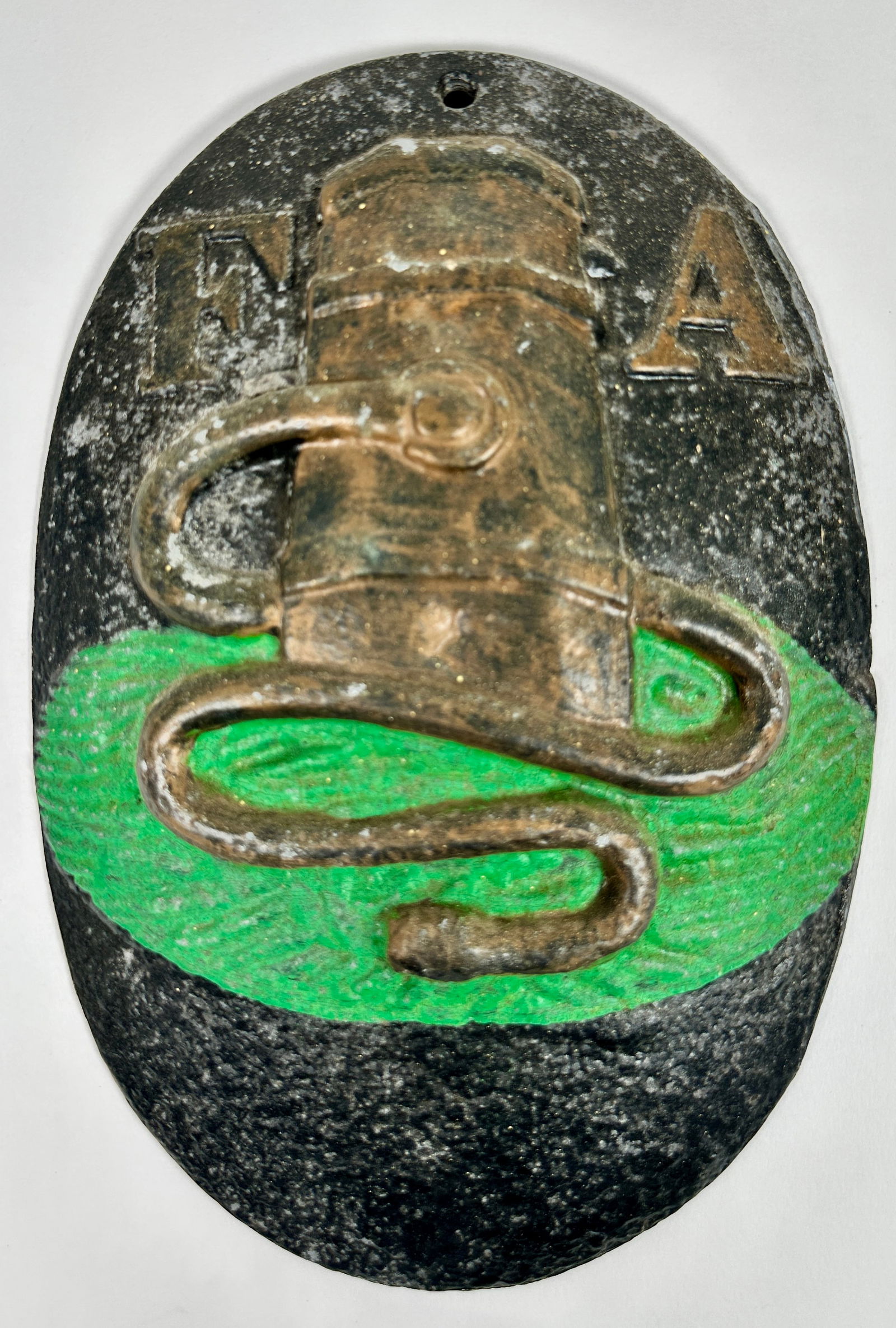 ANTIQUE FIRE MARK PLAQUE (1 of 3)