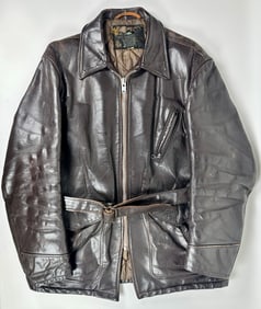 SCHOTT BROS. VINTAGE LEATHER JACKET