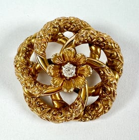 14K GOLD PIN PENDANT