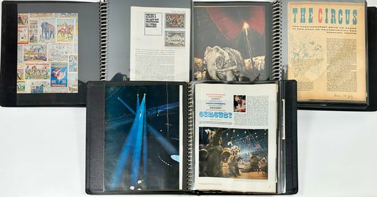 CIRCUS SCRAPBOOKS - PAUL GUTHEIL COLLECTION