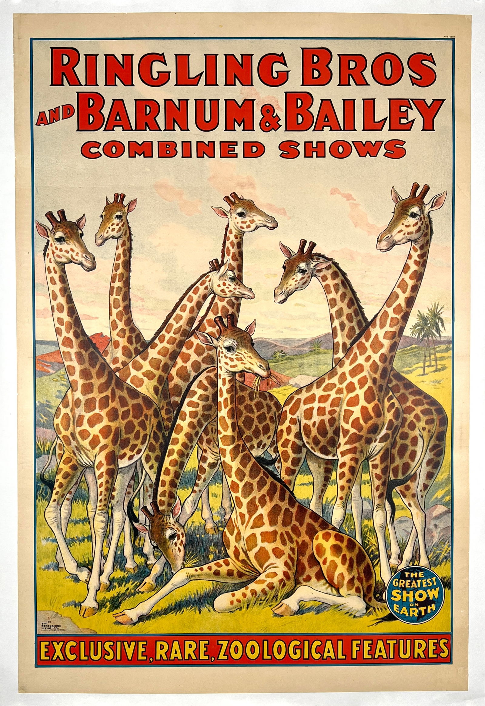 RINGLING BROS. AND BARNUM & BAILEY CIRCUS POSTER (1 of 1)
