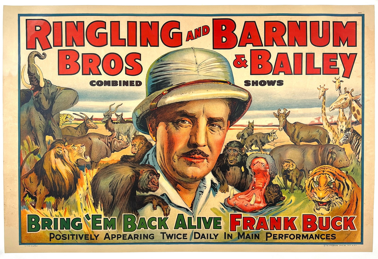 RINGLING BROS. AND BARNUM & BAILEY CIRCUS POSTER (1 of 1)