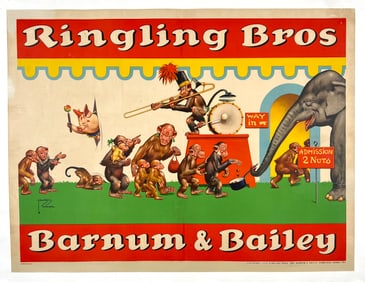 RINGLING BROS. AND BARNUM & BAILEY CIRCUS POSTER