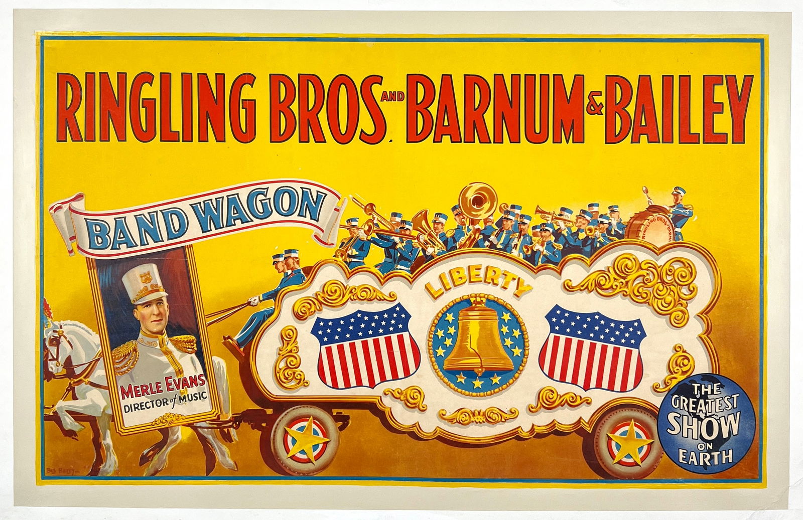 RINGLING BROS. AND BARNUM & BAILEY CIRCUS POSTER (1 of 1)