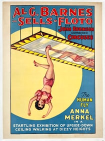 AL G. BARNES AND SELLS-FLOTO CIRCUS POSTER