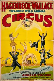 HAGENBECK-WALLACE CIRCUS POSTER