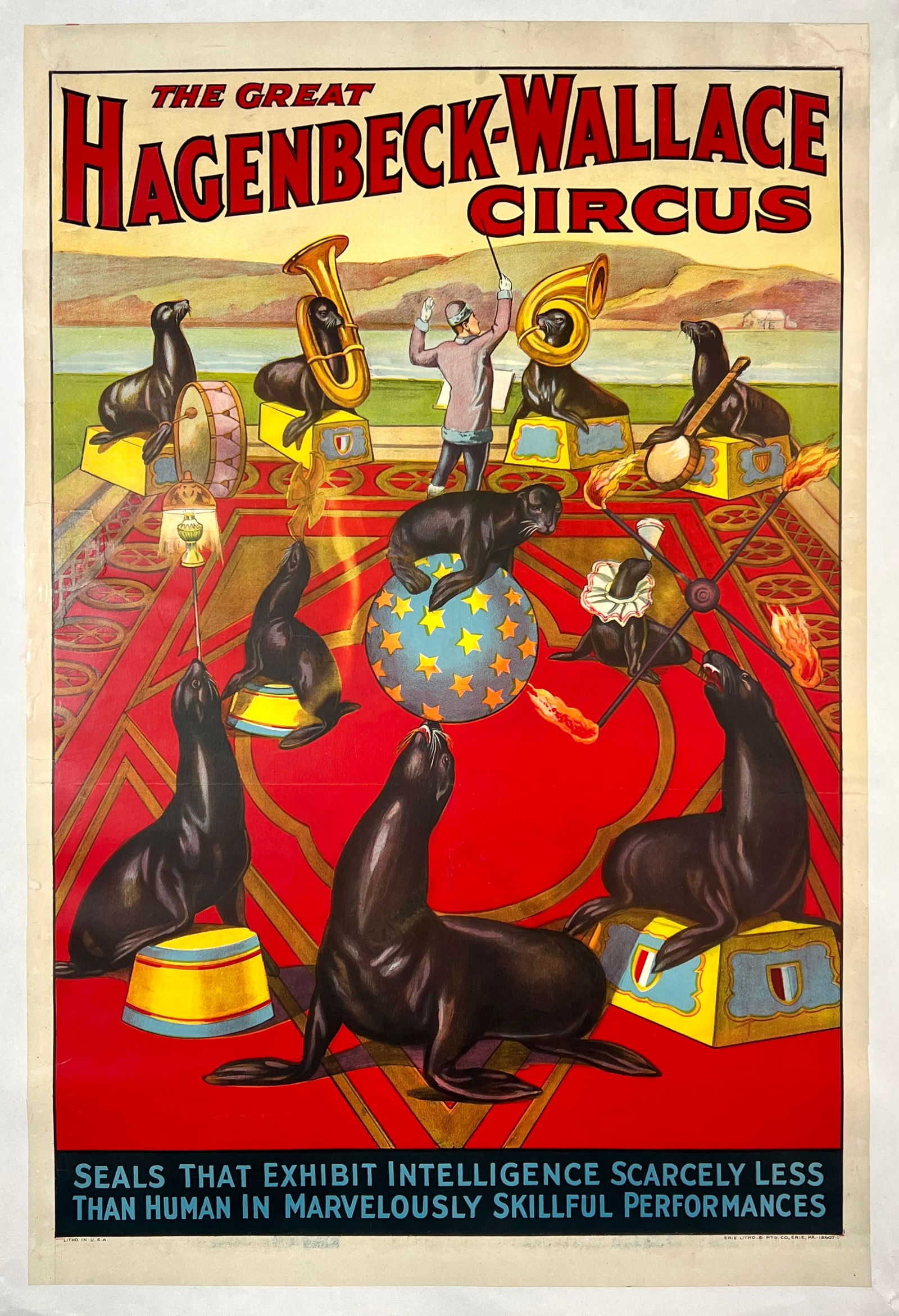 THE GREAT HAGENBECK-WALLACE CIRCUS POSTER (1 of 1)