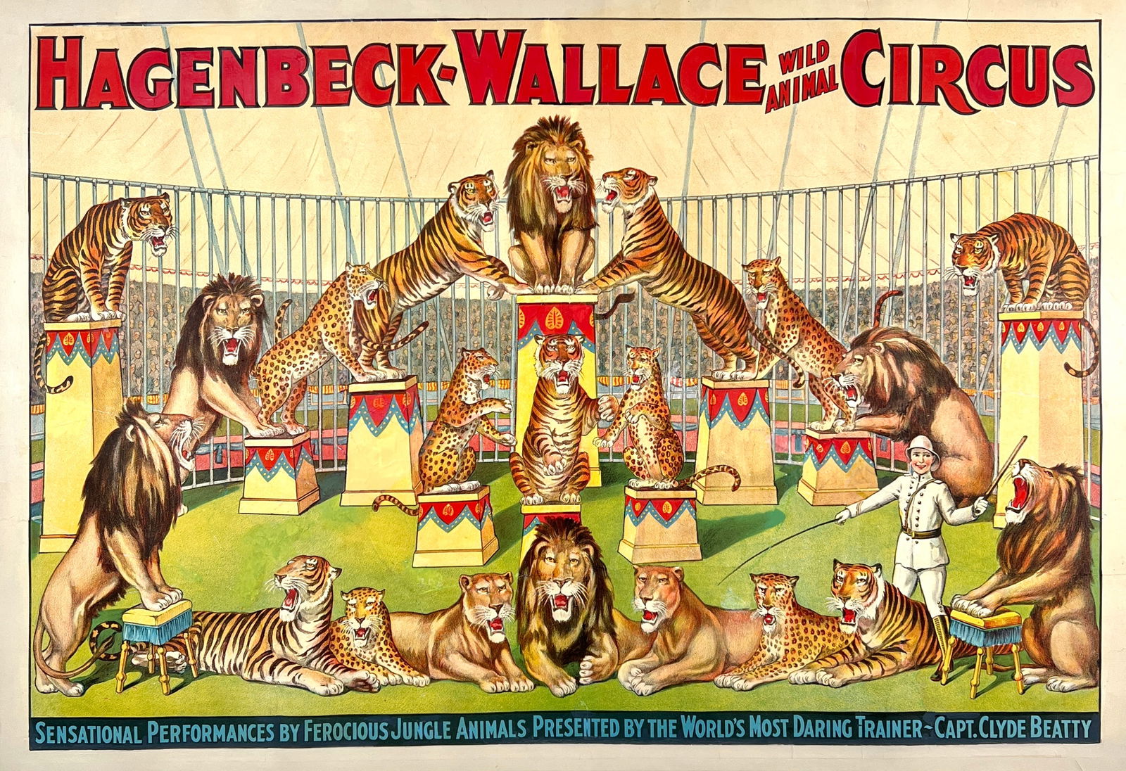 HAGENBECK-WALLACE CIRCUS POSTER (1 of 1)