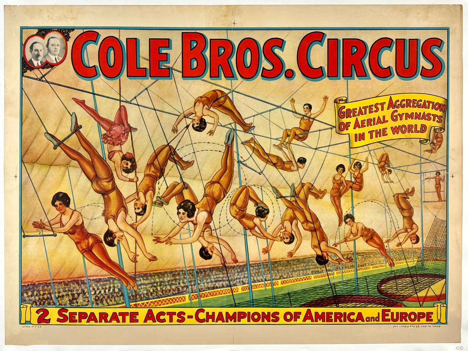 COLE BROS. CIRCUS POSTER (1 of 1)