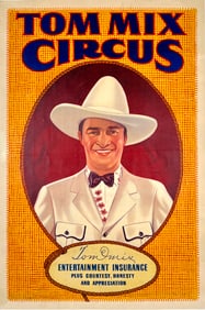 TOM MIX CIRCUS POSTER