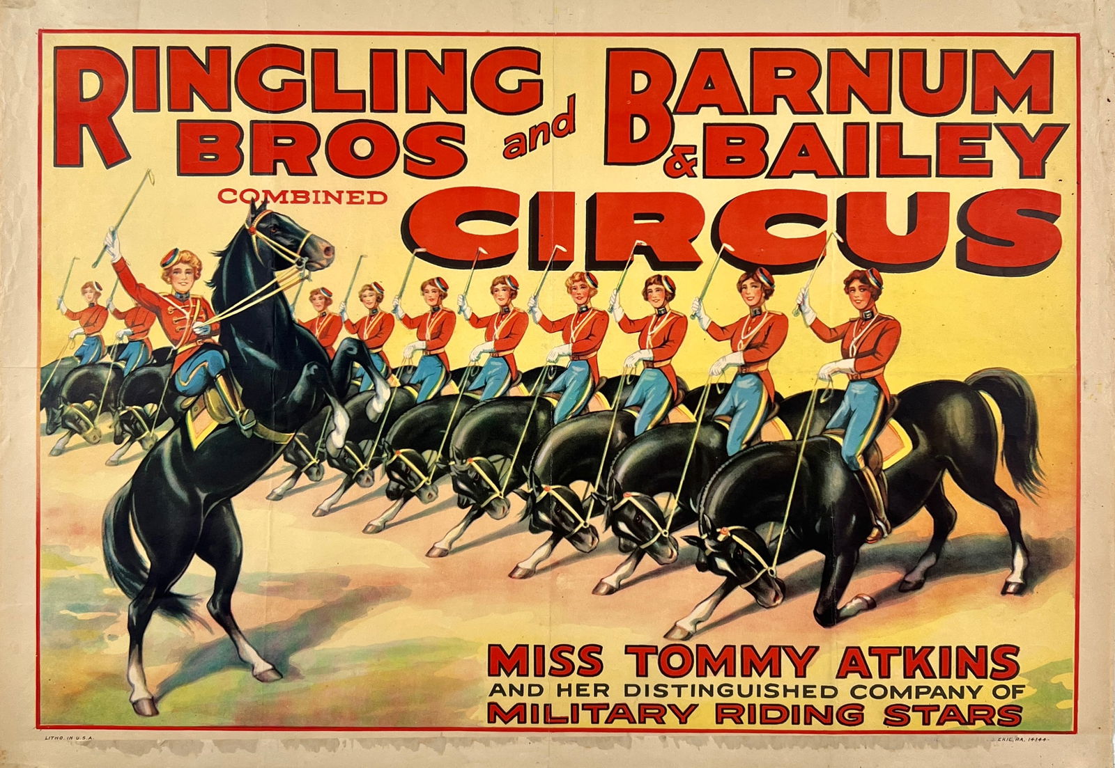 RINGLING BROS. AND BARNUM & BAILEY CIRCUS POSTER (1 of 1)