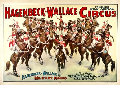 HAGENBECK-WALLACE CIRCUS POSTER