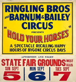 RINGLING BROS. AND BARNUM & BAILEY CIRCUS POSTER