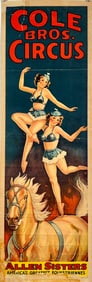COLE BROS. CIRCUS POSTER