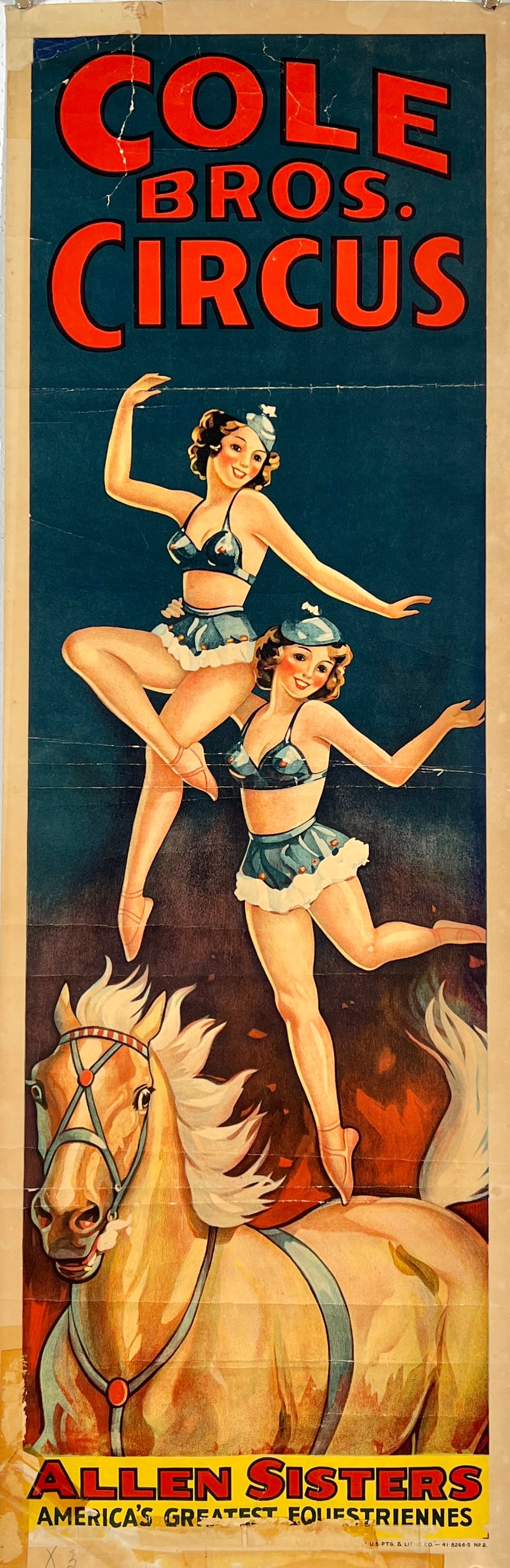 COLE BROS. CIRCUS POSTER (1 of 1)