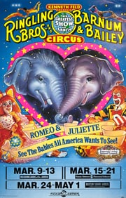 RINGLING BROS. AND BARNUM & BAILEY CIRCUS POSTER