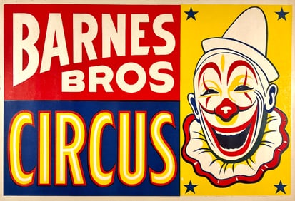 BARNES BROS. CIRCUS POSTER