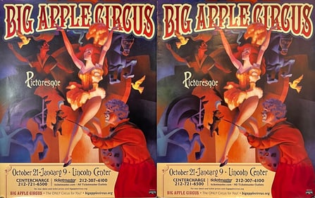 BIG APPLE CIRCUS PICTURESQUE POSTER