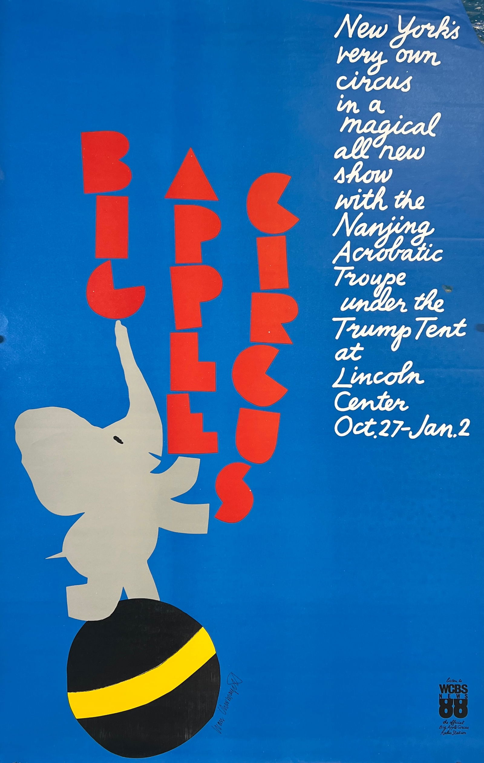 BIG APPLE CIRCUS POSTER (1 of 1)