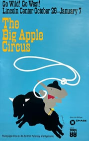 BIG APPLE CIRCUS POSTER