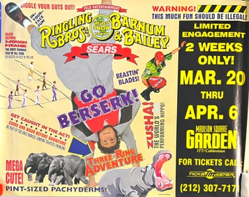 RINGLING BROS. AND BARNUM & BAILEY CIRCUS BANNERS