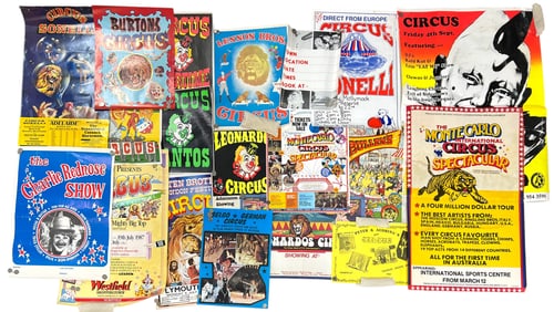 INTERNATIONAL CIRCUS POSTERS