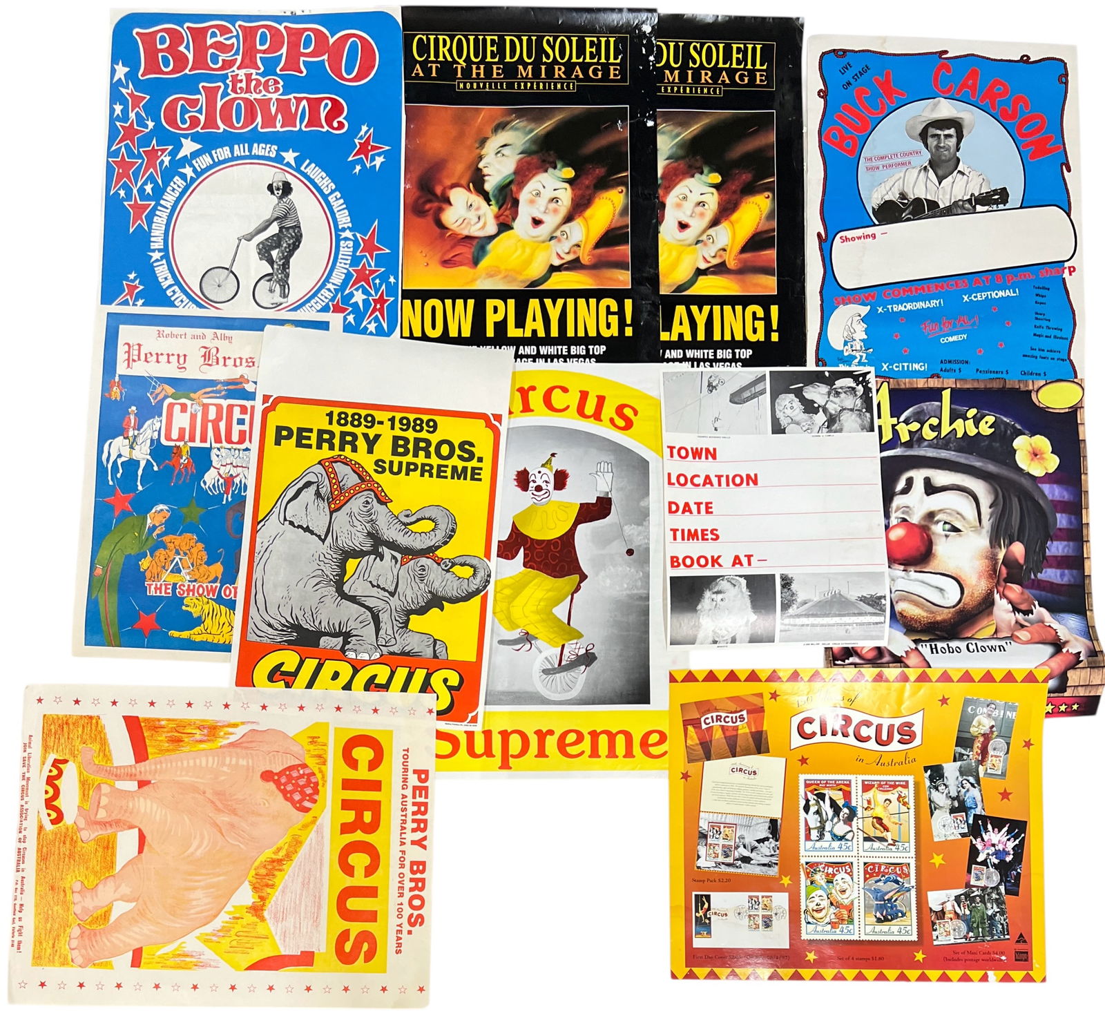 INTERNATIONAL CIRCUS POSTERS (1 of 1)