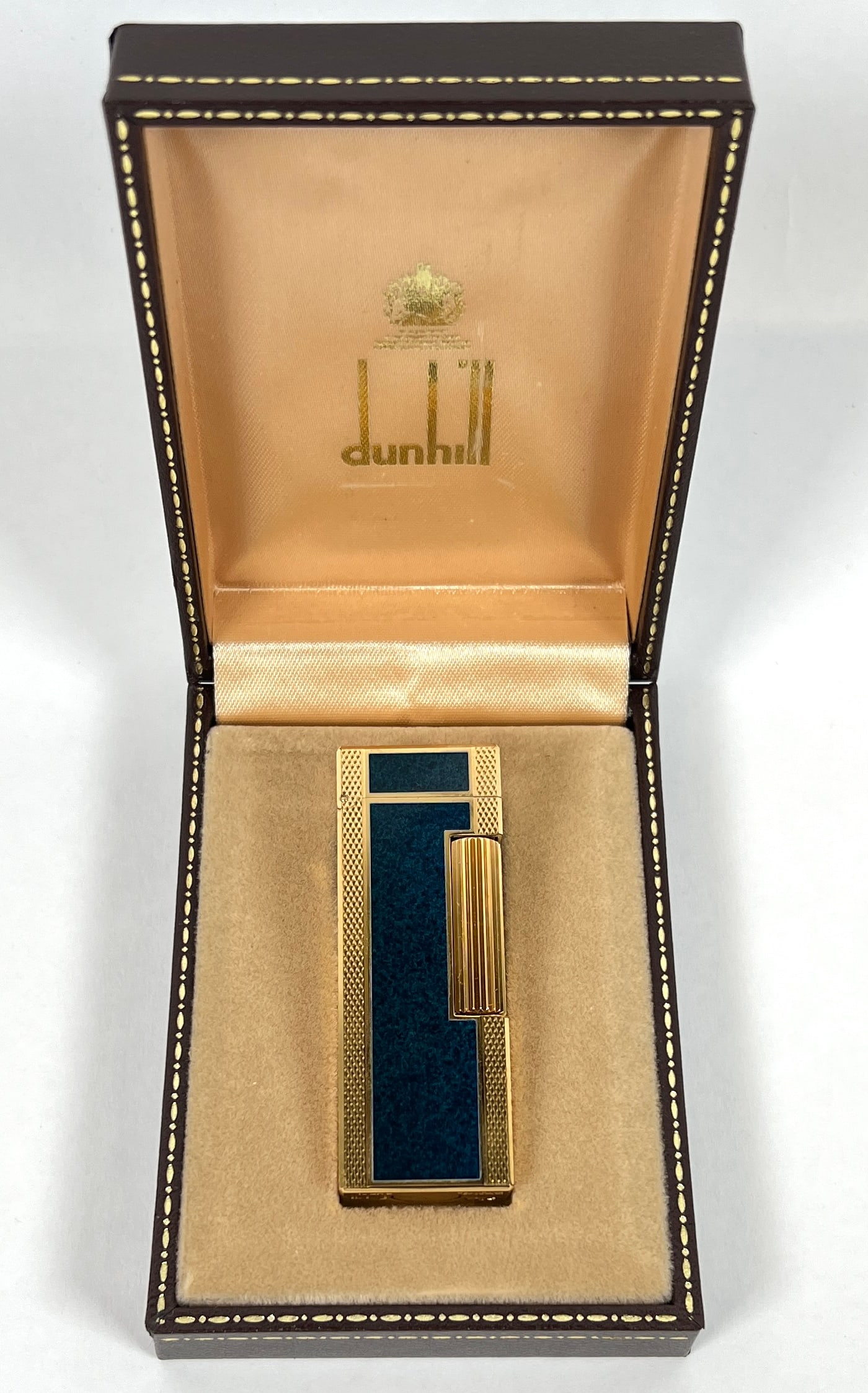 VINTAGE DUNHILL ROLLAGAS LIGHTER WITH BOX (1 of 3)