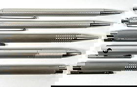 LAMY FOUNTAIN BALLPOINT PEN AND PENCILS: INCLUDES FOUNTAIN, BALLPOINT, PENCIL . EXCELLENT. NO BOXES.